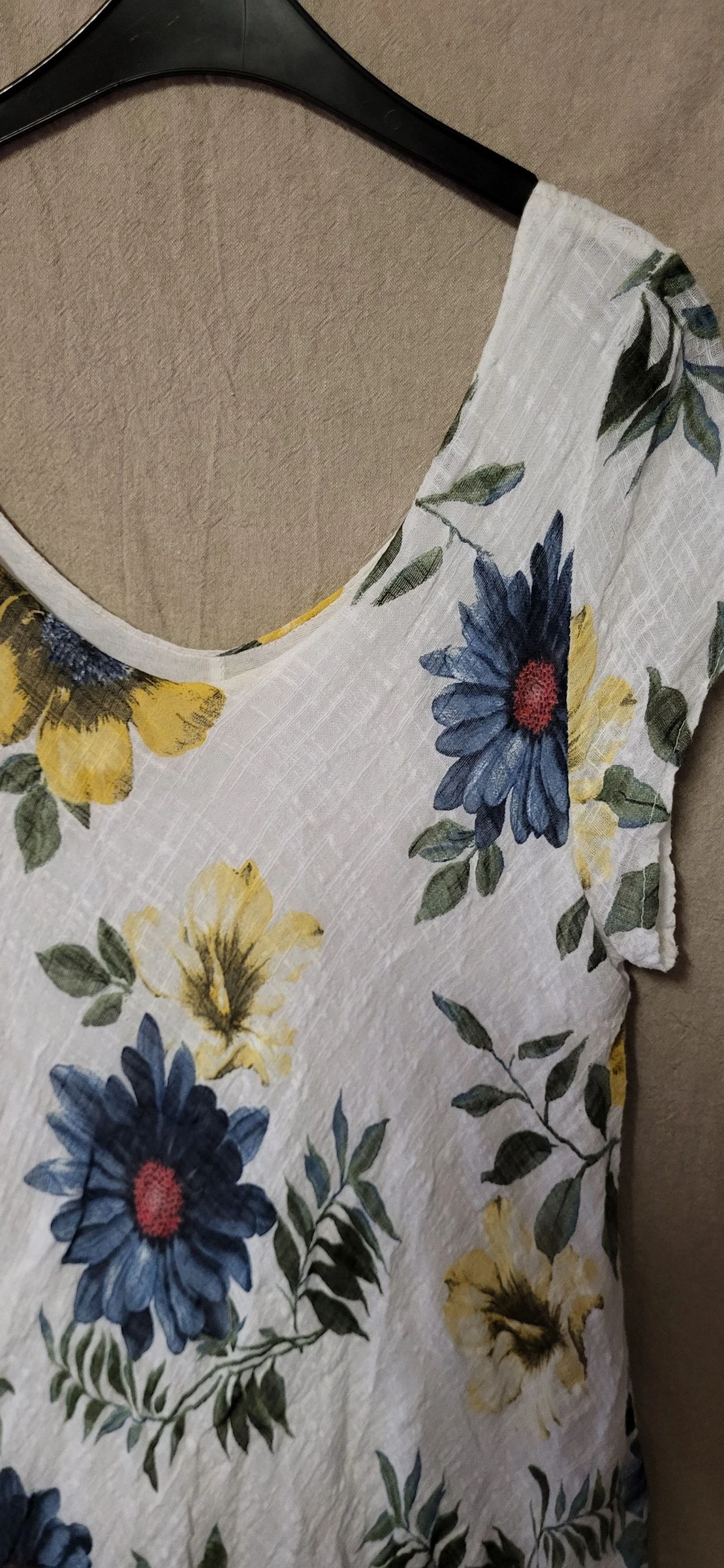 Bloemrijke jurk maat universeel van Made in Italy.  – photo 2